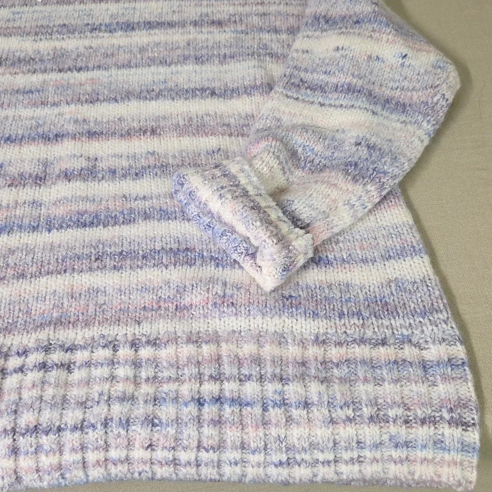 J. Crew Multicolor Striped Sweater NWT SZ XL